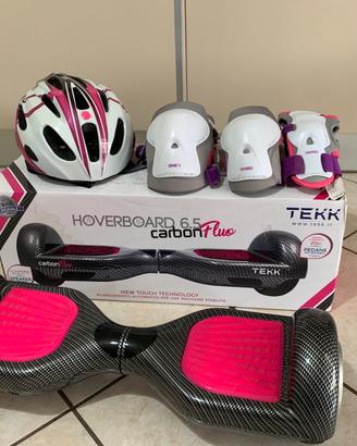 Hoverboard 6.5 carbon fluo TEKK