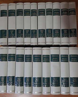 Digesto delle discipline privatistiche - Sez. civ