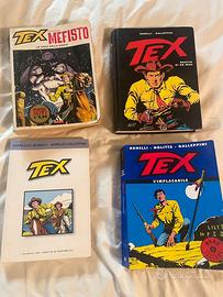 Lotto 4 fumetti TEX Bonelli