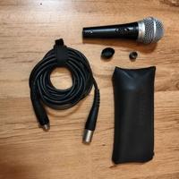 Microfono per voce Shure PG48 con cavo CLR e custo