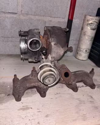 turbina garret e pompa ignezione golf 3