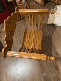 Sedia forbice Savonarola