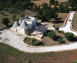 Puglia trullo nella valle d'itria