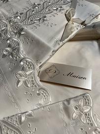 Biancheria da letto in pizzo Sangallo Dalg Maison