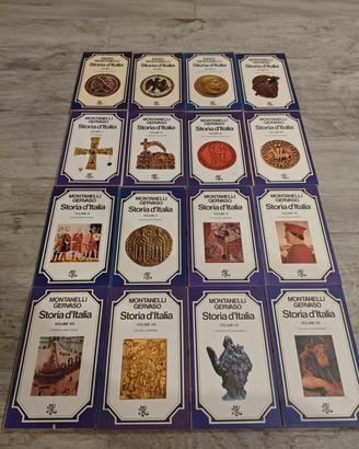 16 vol. di Montanelli Gervaso Storia d'Italia 