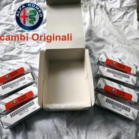 8 CANDELE ORIGINALI ALFA ROMEO 147 156 GTV PLATINO