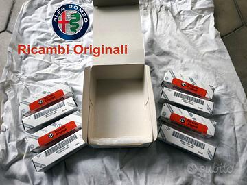 8 CANDELE ORIGINALI ALFA ROMEO 147 156 GTV PLATINO