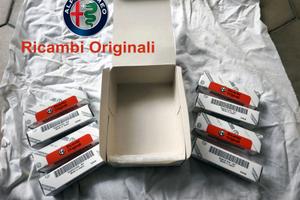 8 CANDELE ORIGINALI ALFA ROMEO 147 156 GTV PLATINO