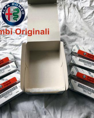 8 CANDELE ORIGINALI ALFA ROMEO 147 156 GTV PLATINO