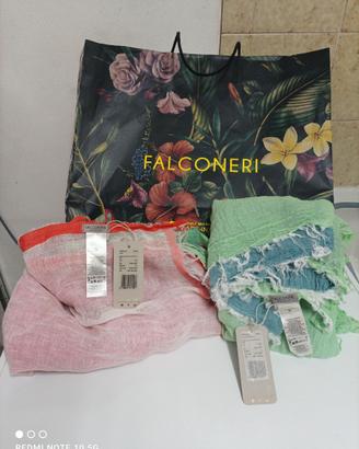 Falconeri - Stola e Sciarpa  in Lino - NUOVE