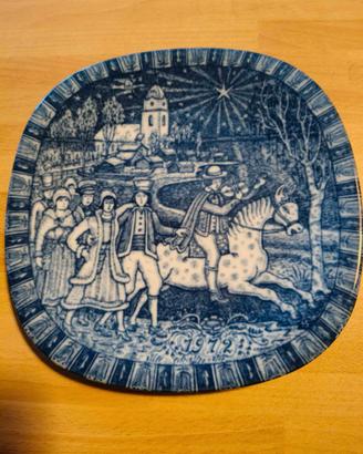 Piatto Natale 1972 Rorstrand Svezia