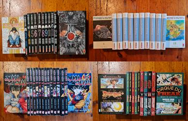 Manga serie COMPLETE e QUASI COMPLETE 