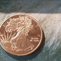 1 oncia AVP .999 rame USA Liberty