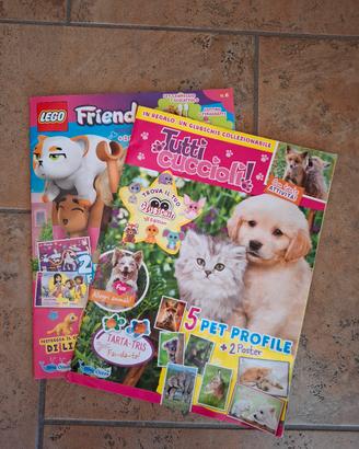 Riviste Lego Friends e Tutti Cuccioli 