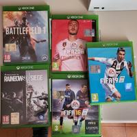XBOXONE 5 giochi usati