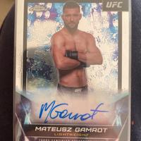 MATEUSZ GAMROT CARTA AUTOGRAFATA TOPPS UFC