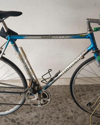 Bicicletta da corsa bianchi anni 80 