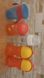 Bicchiere, borracce e biberon in vetro Chicco