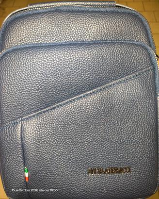 Borsello uomo blu Baci& Abbracci 