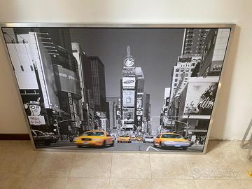 Quadro New York con taxi