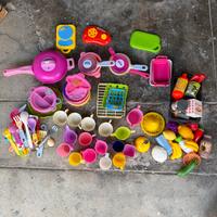 Set completo da cucina giocattolo