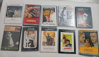 10 DVD vintage nuovi 