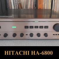 amplificatore mosfet Hitachi HA 6800 da 70+70W RMS