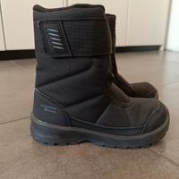 doposci trekking bambino nero taglia 30