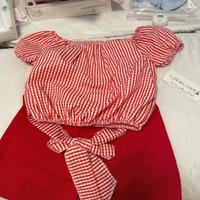 Set pantaloncino e top bambima