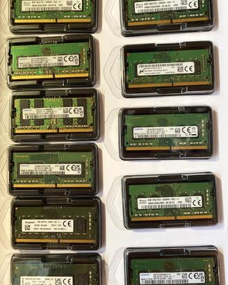 Ram 16 Gb kit 8 Gb 3200 Mhz testate perfette