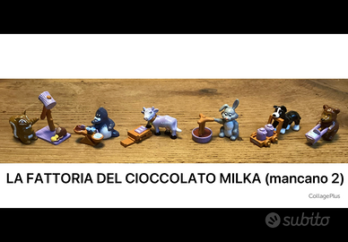 Milka sorpresine fattoria cioccolato rxtra kinder