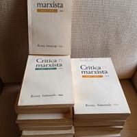 Critica Marxista. lotto 13 volumi 1963 