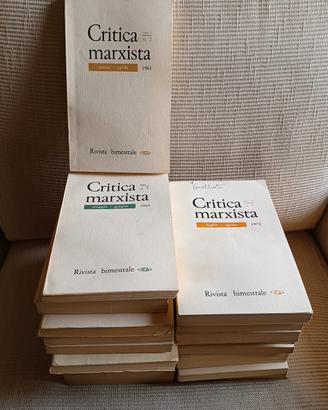 Critica Marxista. lotto 13 volumi 1963 