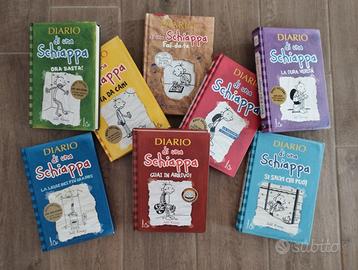 8 volumi "Diario di una Schiappa"