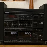 Impianto stereo TELEFUNKEN anni 80/ inizio 90