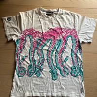 Maglia Octopus con Tentacoli Rosa e Azzurri