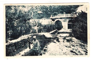 Cartoline trentino Riva Piazza Carducci trincea