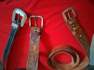 7 Cinture uomo pelle