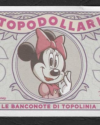 Disney - banconota da 5 Topodollari - Minnie