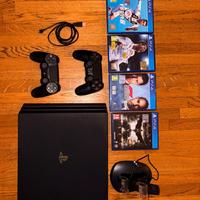 PlayStation 4 Pro 1TB + 2 contr. + base + giochi
