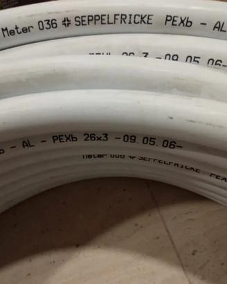 Tubo multistrato diametro 26x3