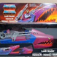 Mattel Motu Masters Land Shark SIGILLATO he man
