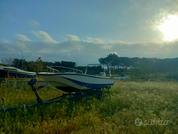 Barca con motore 30 cv