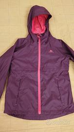 Giacca Decathlon impermeabile bambini 131/140 cm