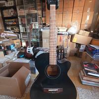 Chitarra Cort Blu Modello SF-A BLB con custodia