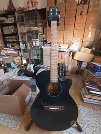 Chitarra Cort Blu Modello SF-A BLB con custodia