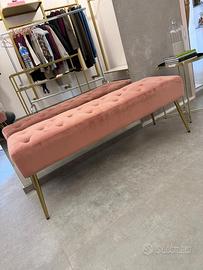 Panchina e puff arredamento