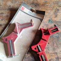 Morsa ad angolo retto per cornici N.2 pezzi 