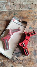 Morsa ad angolo retto per cornici N.2 pezzi 