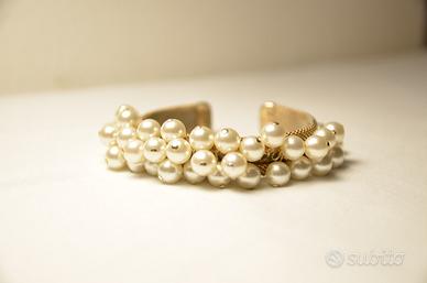Bracciale De Wan rigido dorato